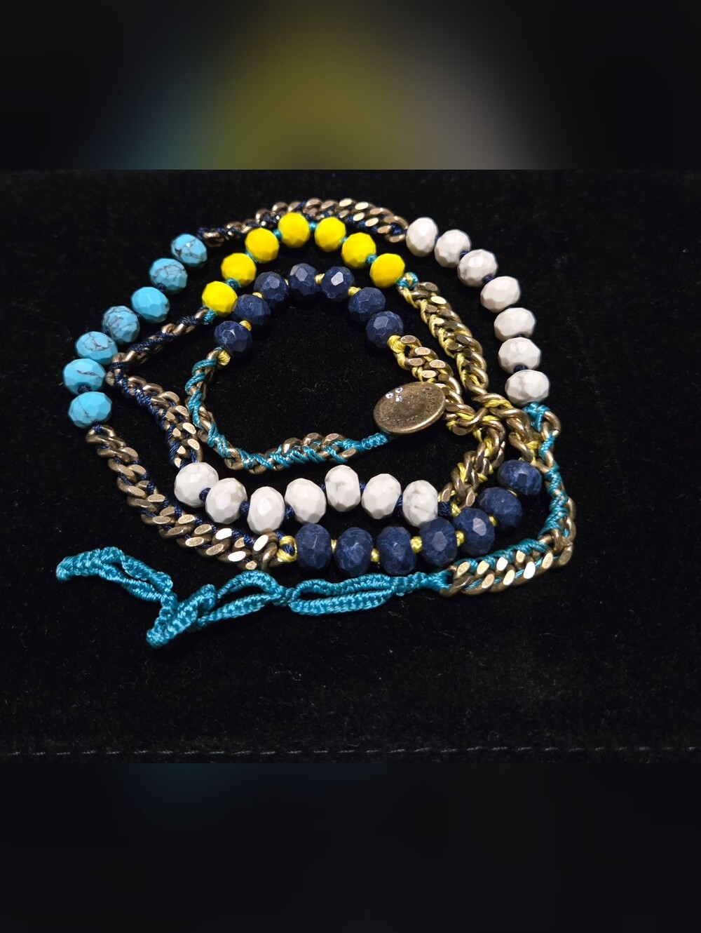 Chloe + Isabel Limoncello Layered Wrap Bracelet